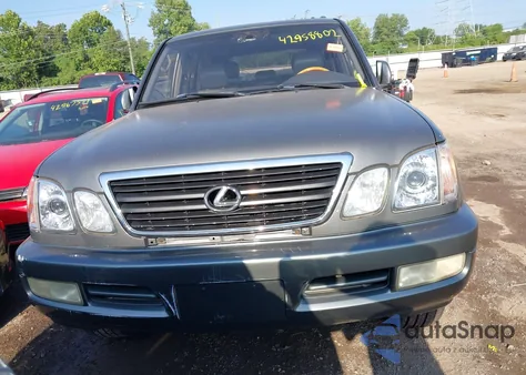 2001 Lexus Lx 470 из США, поврежденный, VIN JTJHT00W513509688